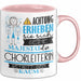 Chorleiterin Tasse Geschenk Lustiger Spruch Bitte Erheben Sie Sich Seine Majestät Die Chorleiterin Betritt Den Raum Rosa Trendation
