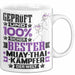 Muay-Thai-Kämpfer Geschenk Lustiger Spruch für Muay-Thai-Kämpfer Geschenkidee Bester Muay-Thai-Kämpfer Der Welt Weiß Trendation