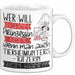 Tierheimunterstützerin Tasse Geschenk Spruch Wer Will Schon Prinzessin Sein Wenn Man Auch Tierheimunterstützerin Sein Kann Weiß Trendation