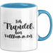 Traudel Tasse Ich Traudel, Bin Vollkommen Geschenk Blau Trendation