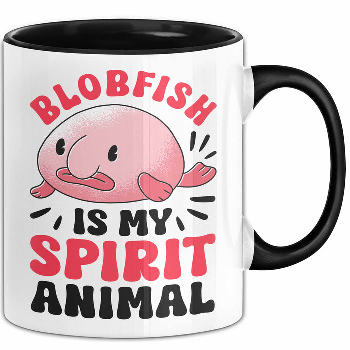 Blobfisch Tasse Geschenk Blobfish Geschenkidee Fan Lustig Humor Becher Trendation
