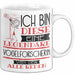 Vogelforscherin Tasse Geschenk Ich Bin Diese Eine Legendäre Vogelforscherin Von Der Alle Reden Geschenkidee Geburtstag Weihnachten Weiß Trendation
