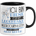 Musikjournalistin Tasse Geschenk Ich Bin Diese Eine Legendäre Musikjournalistin Von Der Alle Reden Geschenkidee Geburtstag Weihnachten Trendation