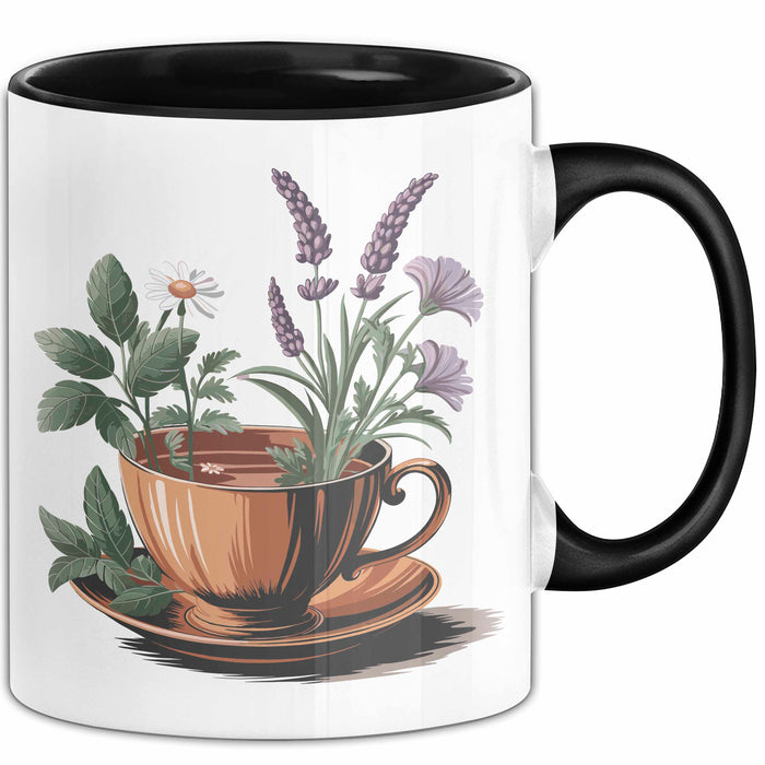 Kräutertee Fan Tasse Geschenkidee für Teezeit Liebhaber Trendation