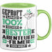 Abenteuerfilmer Geschenk Lustiger Spruch für Abenteuerfilmer Geschenkidee Bester Abenteuerfilmer Der Welt Grün Trendation