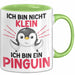 Lustige Tasse Geschenk Pinguin Mit Sonnenbrille Cooles Design Grün Trendation