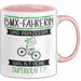 BMX-Fahrerin Und Prinzessin Tasse Geschenk Für Eine BMX-Fahrerin Geburtstag Was Ist Deine Superkraft Rosa Trendation