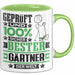 Gärtner Geschenk Lustiger Spruch für Gärtner Geschenkidee Bester Gärtner Der Welt Grün Trendation