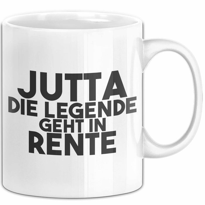 Jutta Tasse Jutta – Die Legende Geht In Rente Geschenk