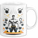 Fitnesstrainer Tasse Geschenk Lustige Geschenkidee Spruch Für Fitness Motivatoren Weiß Trendation