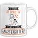 Haustiersitterin Tasse Geschenk Becher Stark Attraktiv Furchtlos Haustiersitterin Lustige Geschenkidee Weiß Trendation
