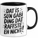 Gabi Tasse Geschenk Dat Is So'n Gabi Ding Dat Raffste Eh Nicht Geschenkidee Becher mit Name Schwarz Trendation