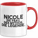 Nicole Tasse Nicole – Die Frau. Der Mythos. Die Legende. Geschenk Rot Trendation