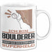 Boulderer Geschenk Tasse Ich Bin Boulderer Aber Sag Doch Einfach Superheld Lustige Geschenkdiee für Boulderer Kaffee-Becher Weiß Trendation