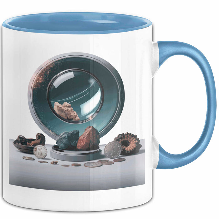 Museumsmitarbeiter Tasse Geschenk Lustige Geschenkidee Spruch Für Kultur Hüter Blau Trendation