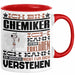 Chemiker Geschenk Tasse Geschenkidee für Chemiker Geburtstag Lustiger Spruch Ich Bin Chemiker Ich Kann Es Dir Erklären Aber Nicht Für Dich Verstehen Funny Rot Trendation