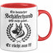 Deutscher Schäferhund Tasse Geschenk Lustige Geschenkidee Geht NichT Gassi Rot Trendation