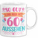 60er Geburtstag Tasse Geschenk Frauen So Gut Kann Man Mit 60 Aussehen Geschenkidee Geburtstag Weiß Trendation