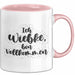 Wiebke Tasse Ich Wiebke, Bin Vollkommen Geschenk Rosa Trendation