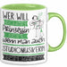 Studiomusikerin Tasse Geschenk Spruch Wer Will Schon Prinzessin Sein Wenn Man Auch Studiomusikerin Sein Kann Grün Trendation