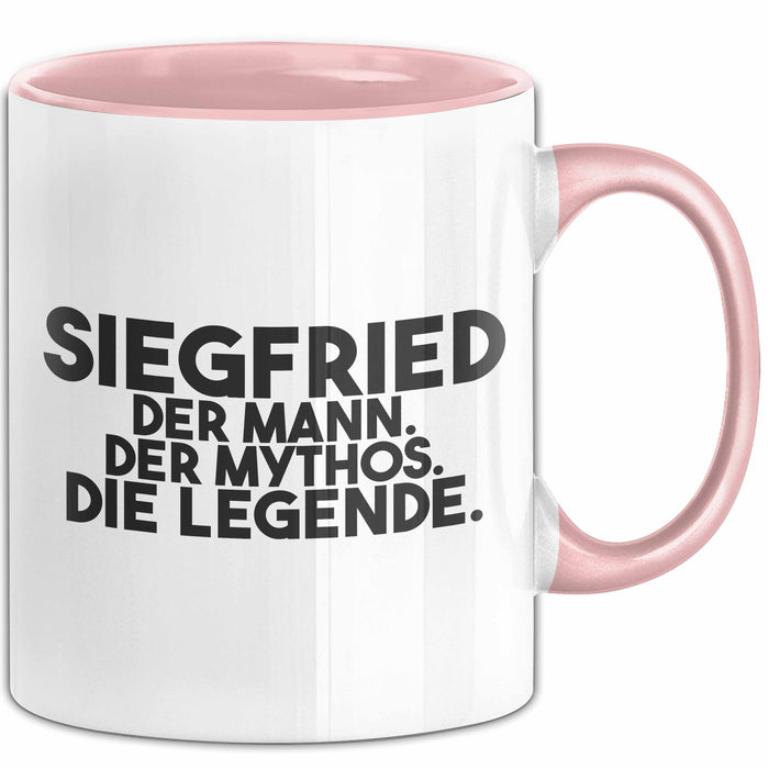 Siegfried Tasse Siegfried – Der Mann. Der Mythos. Die Legende. Geschenk