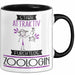 Zoologin Tasse Geschenk Becher Stark Attraktiv Furchtlos Zoologin Lustige Geschenkidee Trendation