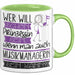 Musikmanagerin Tasse Geschenk Spruch Wer Will Schon Prinzessin Sein Wenn Man Auch Musikmanagerin Sein Kann Grün Trendation