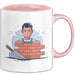 Maurer Tasse Geschenk Lustige Geschenkidee Spruch Für Ziegelbauer Rosa Trendation