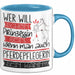 Pferdepflegerin Tasse Geschenk Spruch Wer Will Schon Prinzessin Sein Wenn Man Auch Pferdepflegerin Sein Kann Blau Trendation