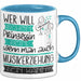 Musikerziehung Tasse Geschenk Spruch Wer Will Schon Prinzessin Sein Wenn Man Auch Musikerziehung Sein Kann Blau Trendation
