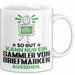 SammlervonBriefmarken Geschenk Tasse So Gut Kann Nur Ein SammlervonBriefmarken Aussehen Geschenkidee Kaffee-Becher Weiß Trendation