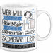 Songwriterin Tasse Geschenk Spruch Wer Will Schon Prinzessin Sein Wenn Man Auch Songwriterin Sein Kann Weiß Trendation