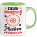 Sportschütze Tasse Geschenk Spruch Geschenkidee Geburtstag Zielen Abdrücken Fluchen Wiederholen Grün Trendation