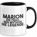 Marion Tasse Marion – Die Frau. Der Mythos. Die Legende. Geschenk Schwarz Trendation