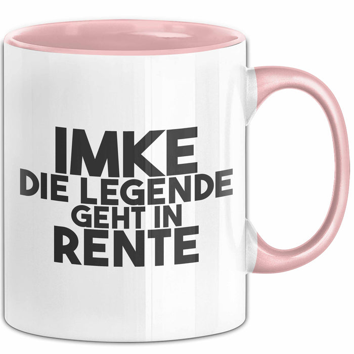 Imke Tasse Imke – Die Legende Geht In Rente Geschenk
