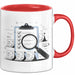 Wirtschaftsprüfer Tasse Geschenk Lustige Geschenkidee Spruch Für Detail Prüfer Rot Trendation