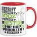 Hip-Hop-Produzent Geschenk Lustiger Spruch für Hip-Hop-Produzent Geschenkidee Bester Hip-Hop-Produzent Der Welt Rot Trendation