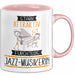 Jazz-Musikerin Tasse Geschenk Becher Stark Attraktiv Furchtlos Jazz-Musikerin Lustige Geschenkidee Rosa Trendation