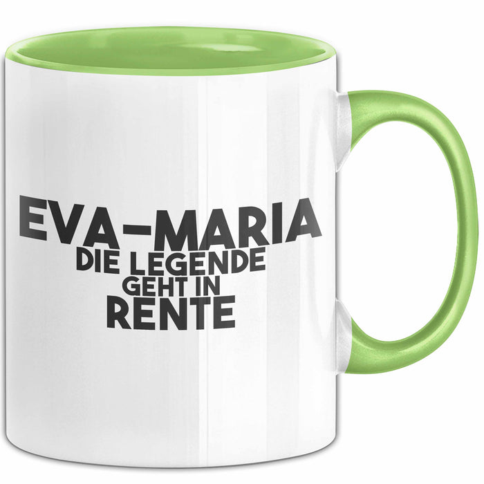 Eva-Maria Tasse Eva-Maria – Die Legende Geht In Rente Geschenk