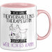Tierverhaltenstherapeutin Tasse Geschenk Ich Bin Tierverhaltenstherapeutin Warum Weil Ich Es Kann Geschenkidee Geburtstag Rosa Trendation