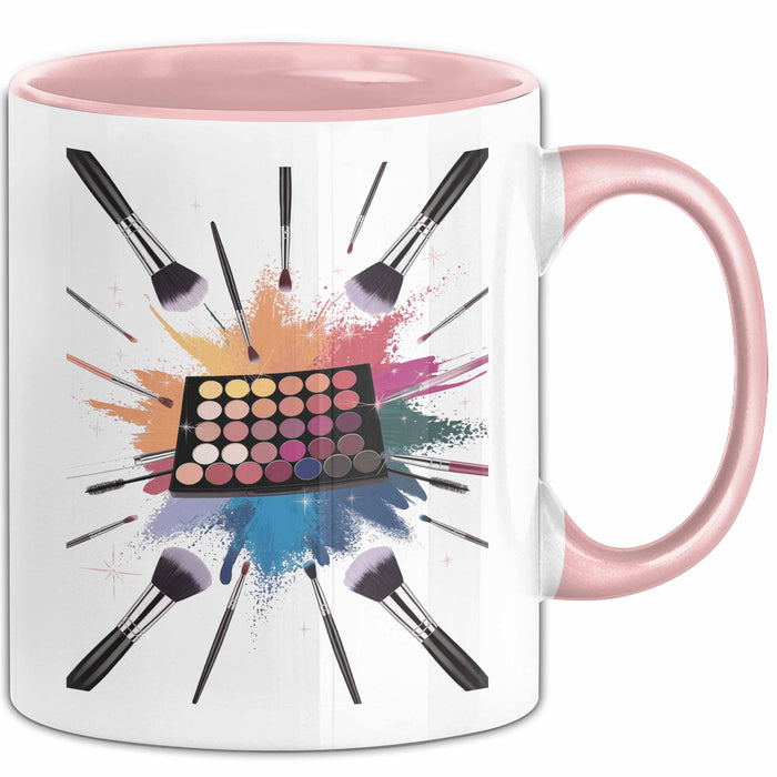 Make Up Artist Tasse Geschenk Lustige Geschenkidee Spruch Für Beauty Kreative Rosa Trendation