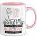 Slackline-Instruktorin Weil Es Keinen Schöneren Beruf Gibt Tasse Geschenk für Eine Slackline-Instruktorin Lustig Rosa Trendation