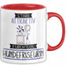 Hundefriseurin Tasse Geschenk Becher Stark Attraktiv Furchtlos Hundefriseurin Lustige Geschenkidee Rot Trendation