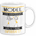 Model Und Prinzessin Tasse Geschenk Für Eine Model Geburtstag Was Ist Deine Superkraft Weiß Trendation