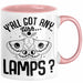 Dank Meme Tasse Geschenk Y'all Got Any Lamps Rosa Trendation