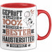 Haustiersitter Geschenk Lustiger Spruch für Haustiersitter Geschenkidee Bester Haustiersitter Der Welt Rot Trendation