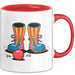 Clown Tasse Geschenkidee für Zirkus und Humorliebhaber Rot Trendation