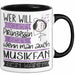 Musikfan Tasse Geschenk Spruch Wer Will Schon Prinzessin Sein Wenn Man Auch Musikfan Sein Kann Trendation