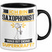 Saxophonist Tasse Geschenk für Saxophonist Geburtstag Lustiger Spruch Kaffee-Becher Was Ist Deine Superkraft Schwarz Trendation