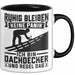Dachdecker Tasse Geschenk Ruhig Bleiben Ich Bin Dachdecker Und Regel Das Geschenkidee Trendation